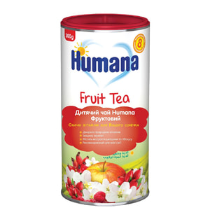 Чай дитячий HUMANA (Хумана) Фруктовий з 8-ми місяців 200 г