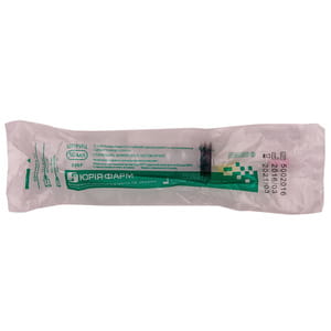 Шприц 50 мл Луер-лок инъекционный одноразовый трехкомпонентный с двумя иглами Юрия-Фарм 1 шт