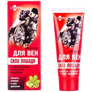 Крем-гель для вен Сила лошади легкость, комфорт и сила движения туба 75 мл