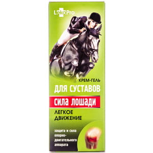 Крем-гель для суставов Сила лошади легкое движение туба 75 мл