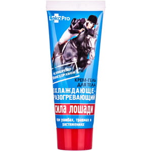 Крем-гель для тела Сила лошади охлаждающе-разогревающий при ушибах,травмах и растяжениях туба 75 мл