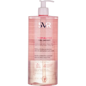 Гель для лица и тела SVR (СВР) Топиалис деликатный, защитный, очищающий для сухой и чувствительной кожи 1000 мл