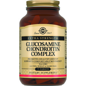 Глюкозамін-Хондроїтин Плюс SOLGAR (Солгар) таблетки флакон 75 шт