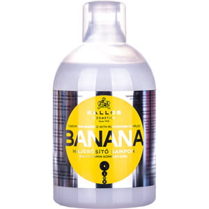 Шампунь для волос KALLOS (Каллос) для укрепления волос с мультивитаминным комплексом и экстрактом банана 1000 мл