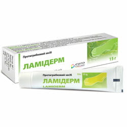 Ламидерм крем 10 мг/г туба 15г