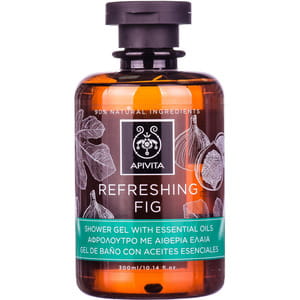 Гель для душа APIVITA (Апивита) ОСВЕЖАЮЩИЙ ИНЖИР с эфирными маслами 300 мл