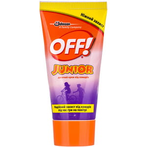 Крем проти комарів OFF (Офф) Junior (Юніор) 50 мл