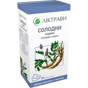 Солодки корни фильтр-пакет 1,5г №20
