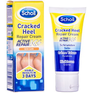 Крем для ног SCHOLL (Шолль) восстанавливающий для потрескавшейся кожи пяток 60 мл