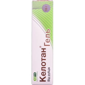 Гель для заживления рубцов Келотан 15 г