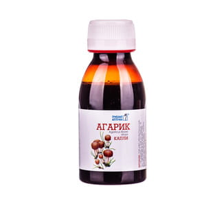 Капли Гриб Агарик Грибная аптечка для общего укрепления организма и нормализации фунций лимфатической системы флакон 100 мл