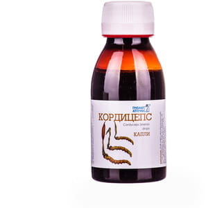 Краплі Гриб Кордицепс Грибна аптечка для загального зміцнення організму сприяє нормалізації обміну речовин флакон 100 мл