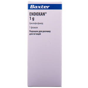 Эндоксан пор. д/р-ра д/ин. 1г фл. №1***