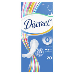 Прокладки щоденні DISCREET (Діскріт) No perfume Air Multiform (но перфум ейр мультиформ) гігієнічні жіночі 60 шт