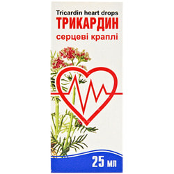 Трикардин серцеві краплі фл. 25мл