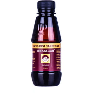 Прелаксан сироп лактулози послаблюючої дії флакон 220 г