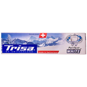 Зубная паста TRISA (Триса) Perfect White (Перфект вайт) 75 мл