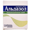 Альдазол табл. п/о 400мг №3