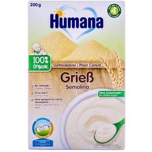 Каша безмолочна дитяча HUMANA (Хумана) Органічна пшенична з 6 місяців 200г