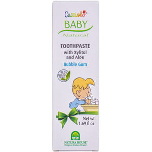 Зубна паста NATURA HOUSE (Натура хауз) Cucciolo (Кучіоло) дитяча Жувальна гумка 50 мл