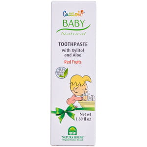 Зубная паста NATURA HOUSE (Натура хауз) Cucciolo (Кучиоло) детская Красные фрукты  50 мл