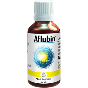 Афлубин кап. орал. фл. 50мл