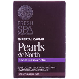 Мезококтейль для лица NATURA SIBERICA (Натура Сиберика) Fresh Spa Imperial Caviar (Фреш Спа Империал Кевиар) Жемчужина севера 30 мл