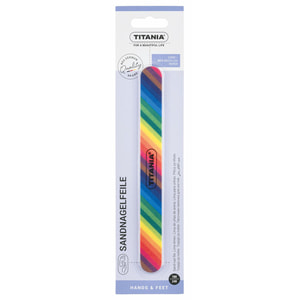 Пилочка TITANIA (Титания) артикул 1028 для ногтей с песочным напылением