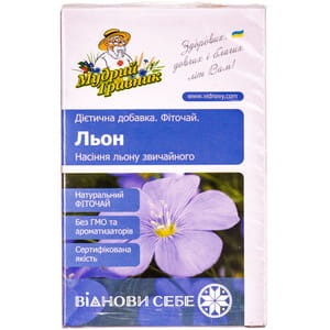 Семя льна обыкновенного Мудрый Травник пачка 70г