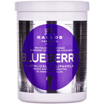 Маска KALLOS (Каллос) для волос с экстрактом черники 1000мл