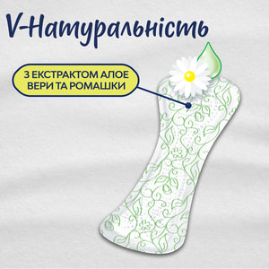 Прокладки ежедневные женские LIBRESSE (Либресс) Natural Care (Нейчерал кеа) Нормал 40 шт