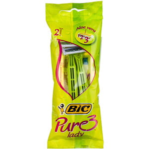 Бритва BIC (Бік) Pure lady 3 (Пюр Ледi 3) 2 шт