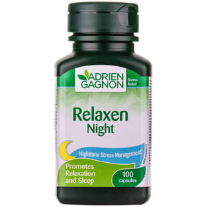 Релаксен ночной диетическая добавка успокоительного действия капсулы банка 100 шт