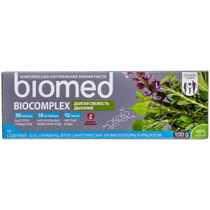 Зубна паста BIOMED Biocomplex (Біомед Біоко млекс) 100 г