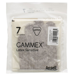 Рукавички хірургічні стерильні латексні неприпудренні Gammex (Гамекс) Latex Sensitive розмір 7 1 пара