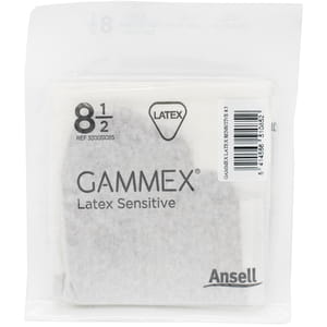Рукавички хірургічні стерильні латексні неприпудренні Gammex (Гамекс) Latex Sensitive розмір 8,5 пара