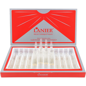 Лосьон для волос Плацент формула Lanier (Ланьер) против выпадения с плацентой и экстрактом листьем алоэ в ампулах по 10 мл 12 шт