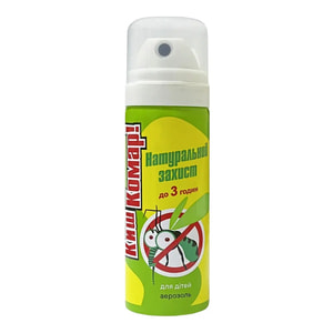 Аерозоль-репелент ENJEE (Енжі) Киш-комар від комарів для дітей захист на 3 години 40 г