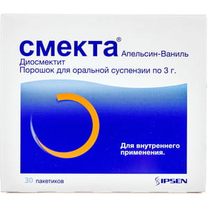 Смекта Апельсин-Ваніль пор. д/орал. сусп. пакет 3г №30