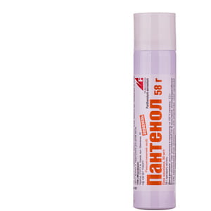 Пантенол аерозоль піна нашкір. конт. 58г