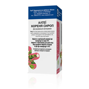 Алтея корня сироп фл. 100мл