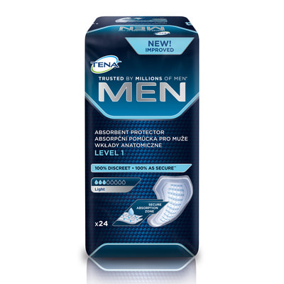 Прокладки урологические TENA (Тена) Men (Мен) для мужчин Level 1 24 шт