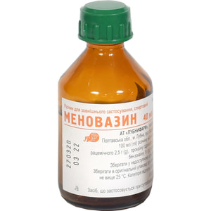 Меновазин р-р спирт. фл. 40мл
