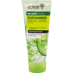 Маска-скраб для лица Dr.Sante (Доктор сантэ) Cucumber матирующий для нормальной и жирной кожи 75 мл