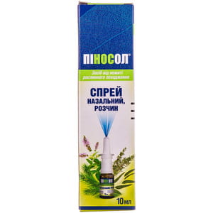 Пиносол спрей назал. р-р фл. 10мл