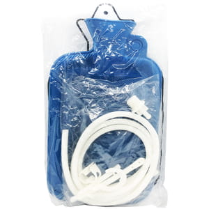 Грелка резиновая тип Б-2 объем 2л комбинированная с пластиковым наконечником кружка Эсмарха Гранум