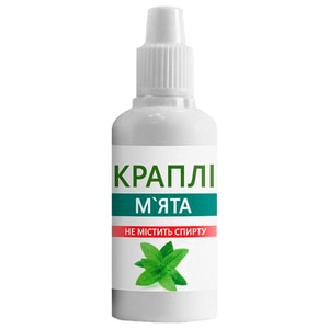 М'ята краплі ENJEE (Енжі) флакон 30 мл