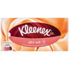 Салфетки гигиенические бумажные KLEENEX (Клинекс) Ultra Soft (Ультра софт) в коробке 56 шт