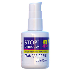 Гель для век Стоп Демодекс против демодекоза 30 мл