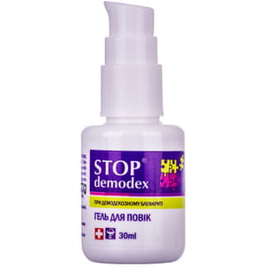 Гель для век Стоп Демодекс против демодекоза 30 мл